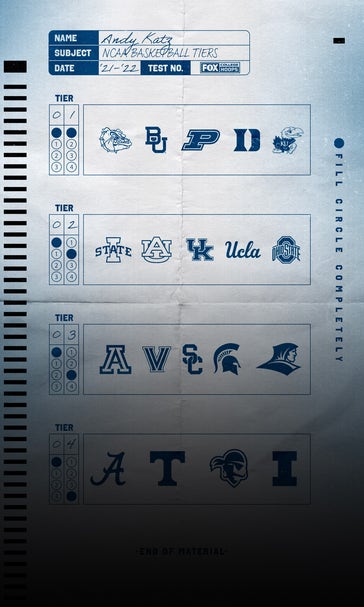Kansas joins Baylor, Duke and Purdue atop Katz's Tiers